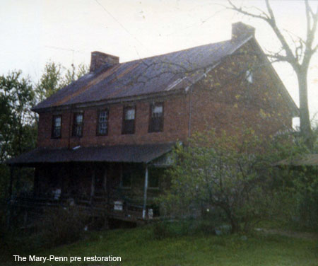 If not for a dream   ...When father and son Paul and David Waybright purchased 246 acres of farm......land in 1979, they had no interest in saving the ramshackle house on the .............property. The brick structure was in such disrepair that it hardly 